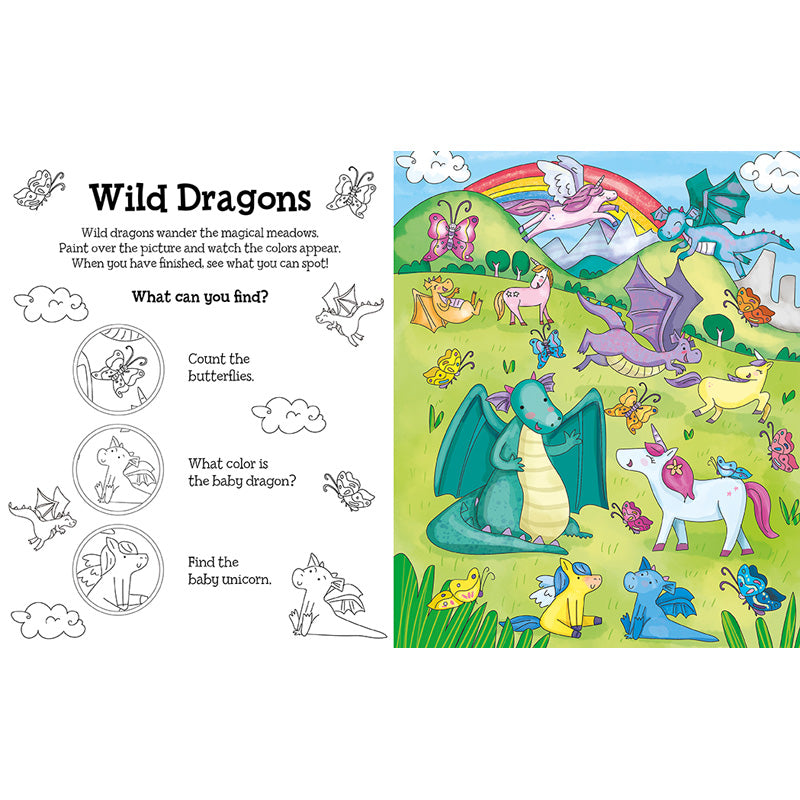 Magical Water Painting: Unicorns