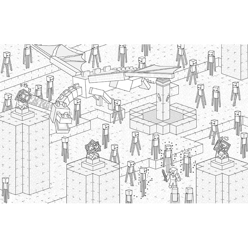 Minecraft: The Official Mini Coloring Set