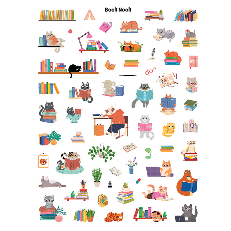 Sticker Party: Cats