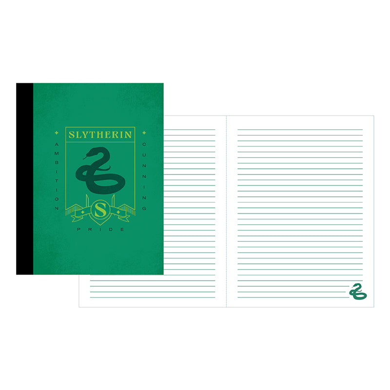 Harry Potter: Slytherin Composition Notebook Set (Set of 2)