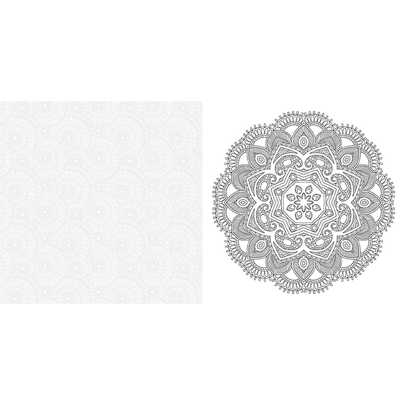 100 Meditative Designs: Mandalas