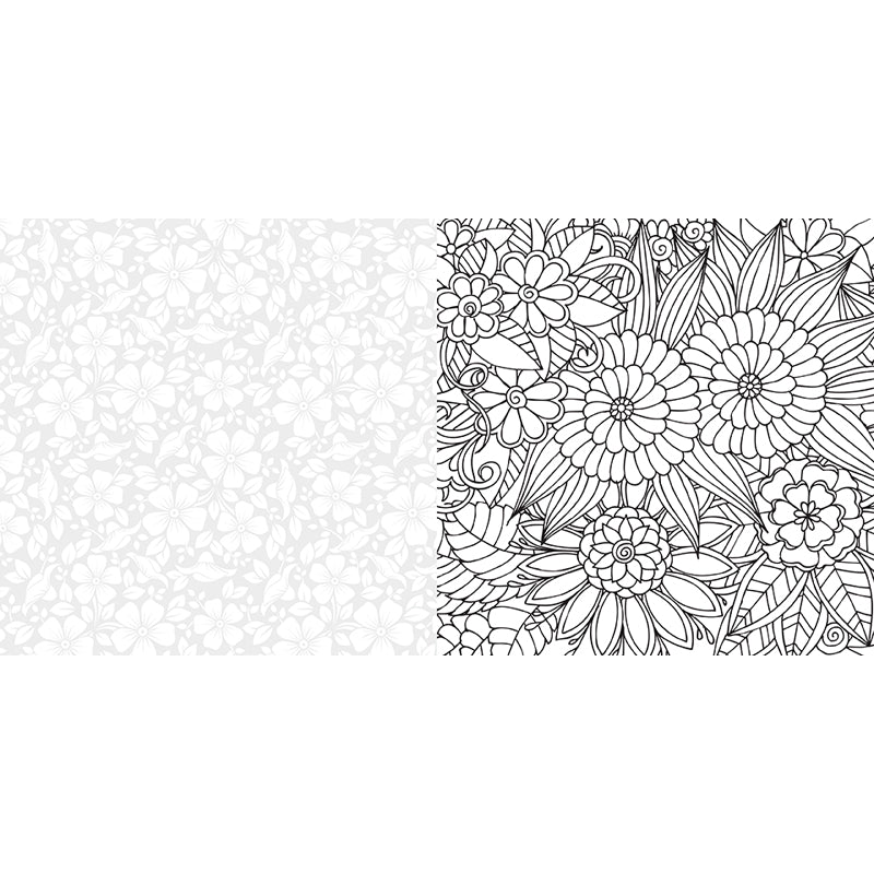 100 Blooming Designs: Flowers