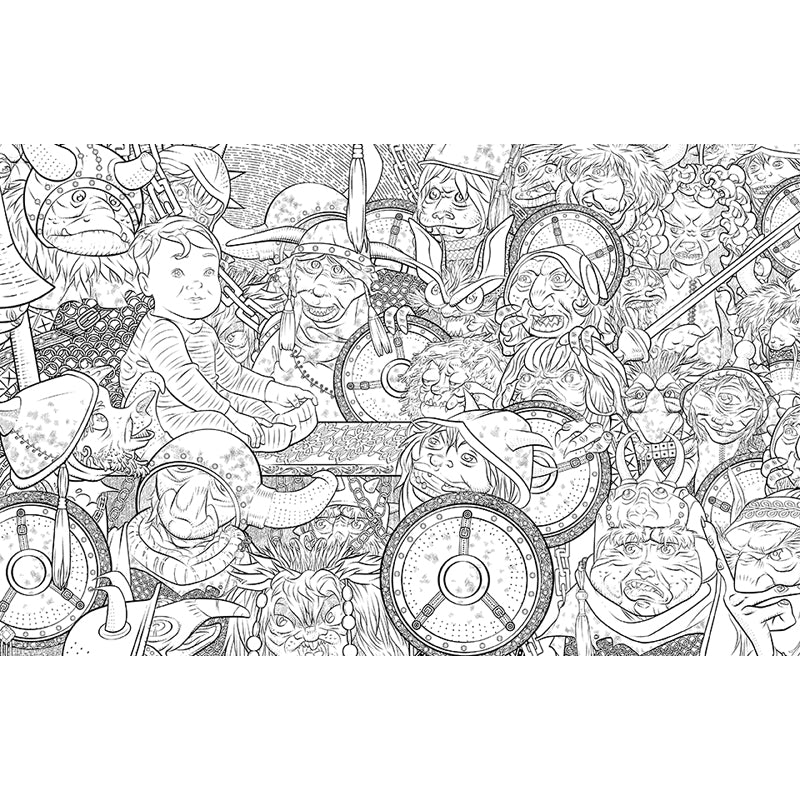 Jim Henson's Labyrinth: The Official Coloring Book
