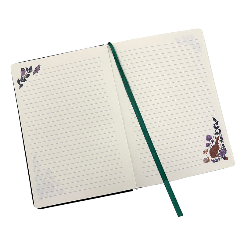 Forest Floor Deluxe Embroidered Journal