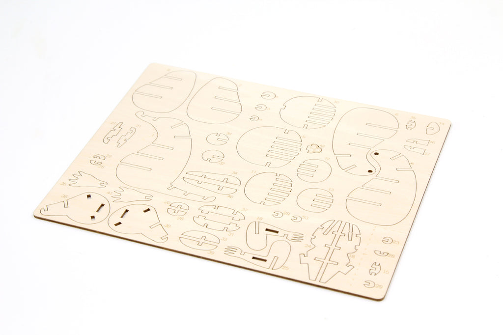 IncrediBuilds: Fantastic Beasts and Where to Find Them: Niffler 3D Wood Model and Booklet