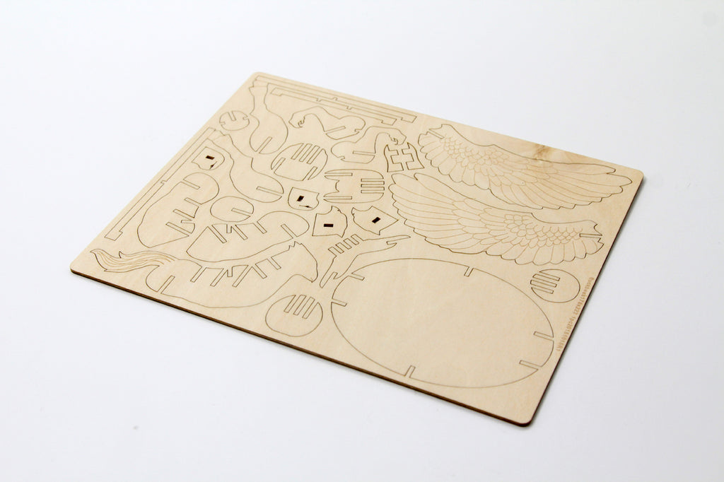 IncrediBuilds: Harry Potter: Buckbeak 3D Wood Model and Booklet