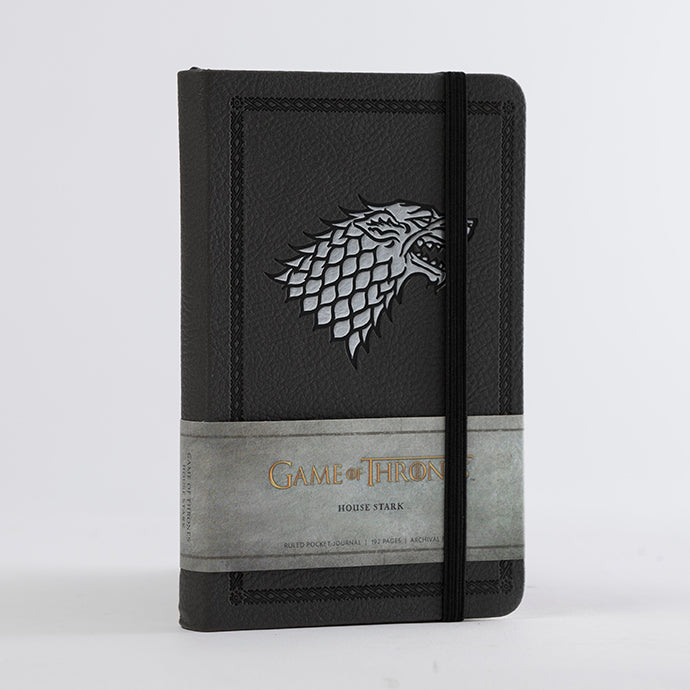 Game of Thrones: House Stark Ruled Pocket Journal