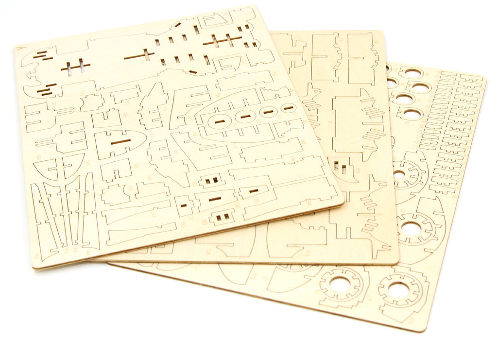 IncrediBuilds: Batmobile Signature Series 3D Wood Model and Book