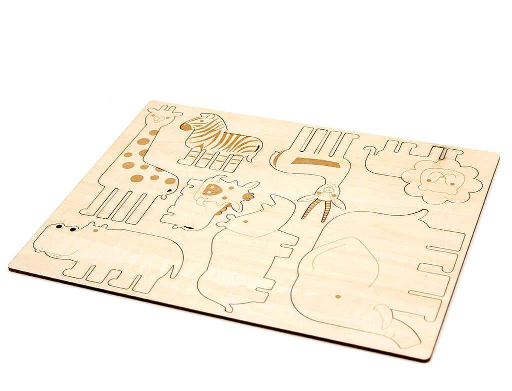 IncrediBuilds Jr.: Stackables: Safari Animals