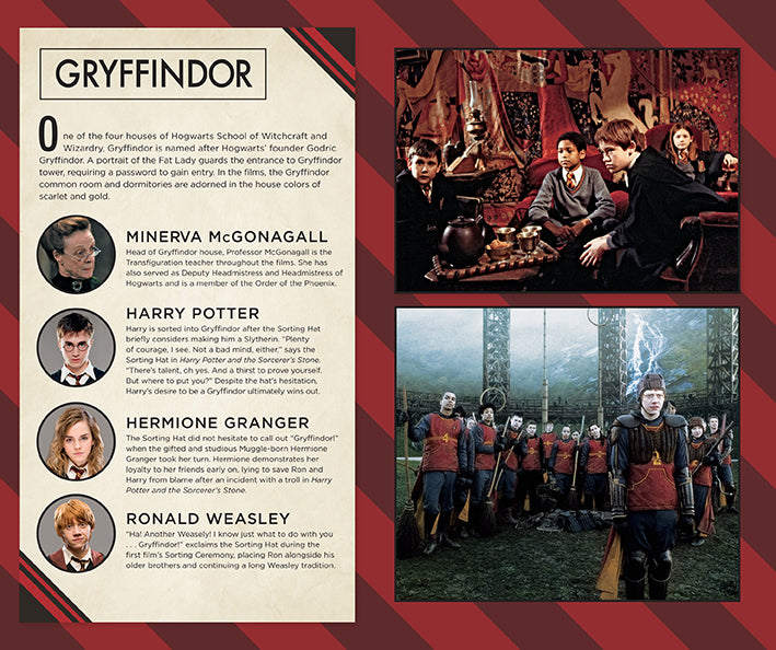 Harry Potter: Gryffindor Hardcover Ruled Journal