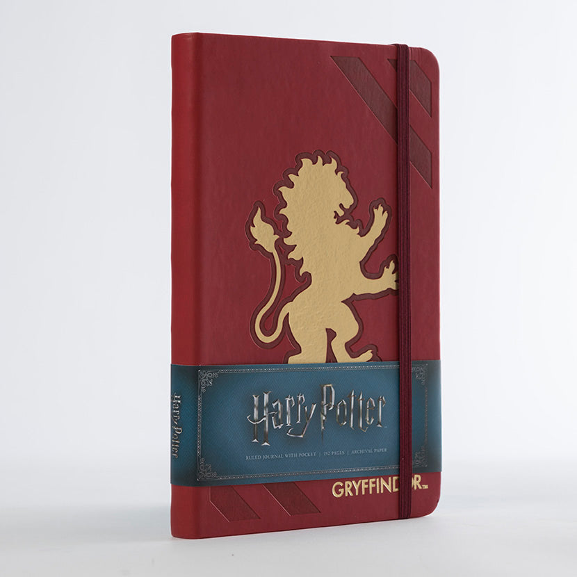 Harry Potter: Gryffindor Hardcover Ruled Journal