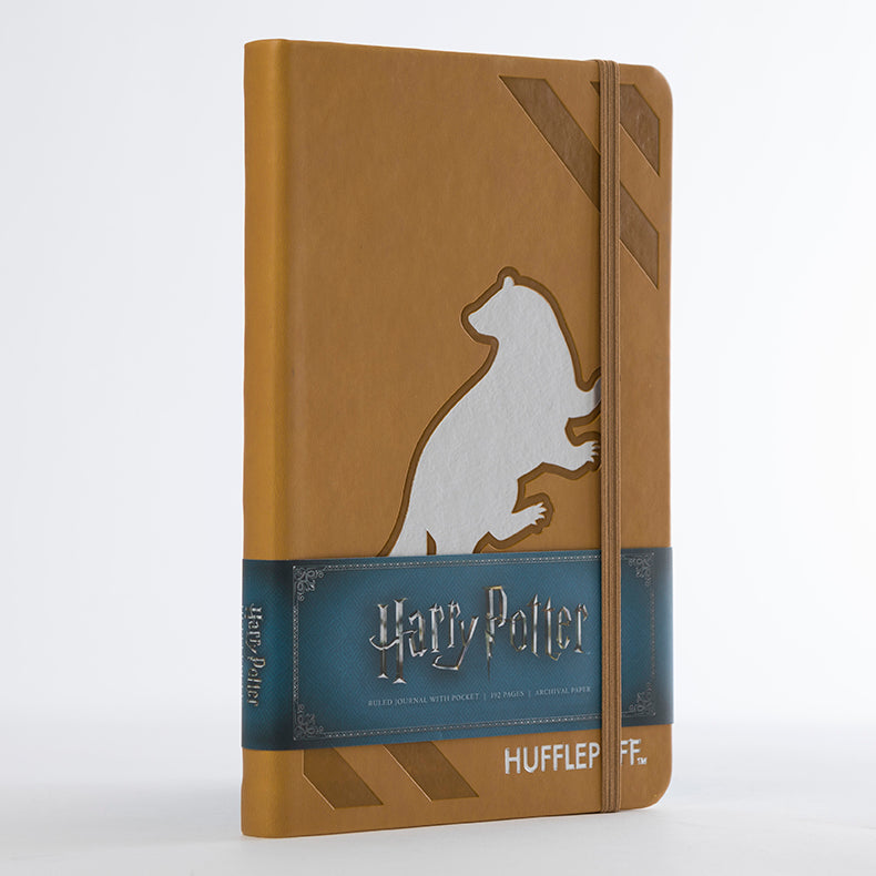 Harry Potter: Hufflepuff Hardcover Ruled Journal