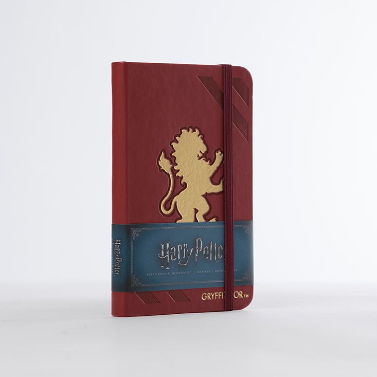 Harry Potter: Gryffindor Ruled Pocket Journal