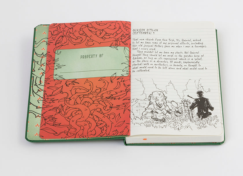 DC Comics: Poison Ivy Hardcover Ruled Journal