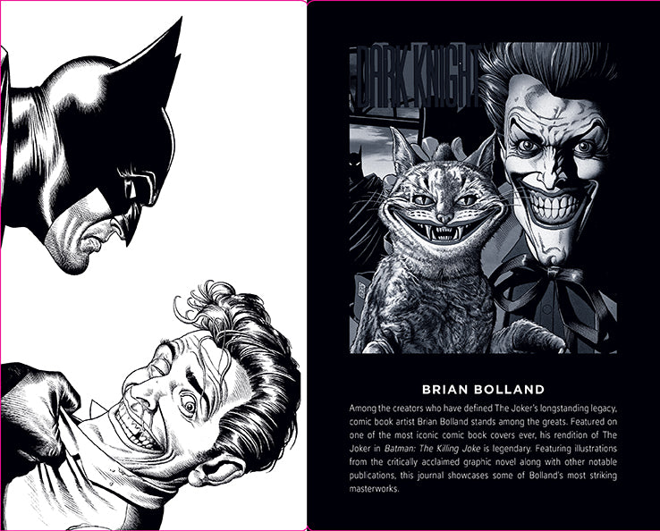 DC Comics: The Joker Hardcover Ruled Journal: Artist Edition