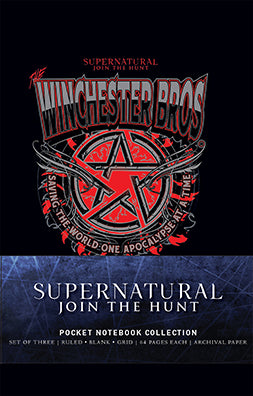 Supernatural Pocket Notebook Collection (Set of 3)