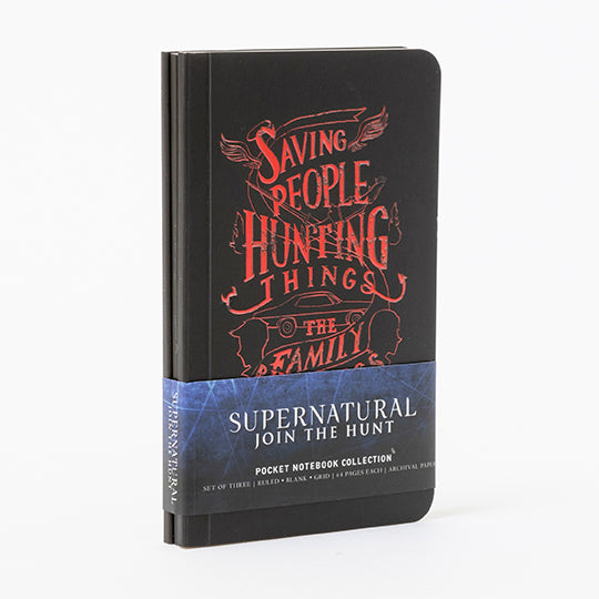 Supernatural Pocket Notebook Collection (Set of 3)