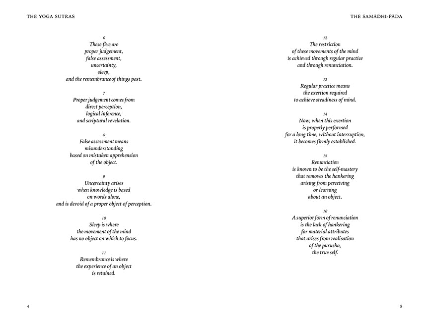 The Yoga Sutras