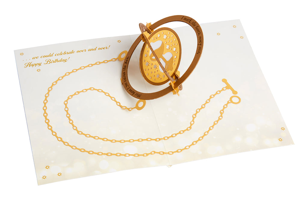 Harry Potter: Time-Turner Signature Pop-Up Card