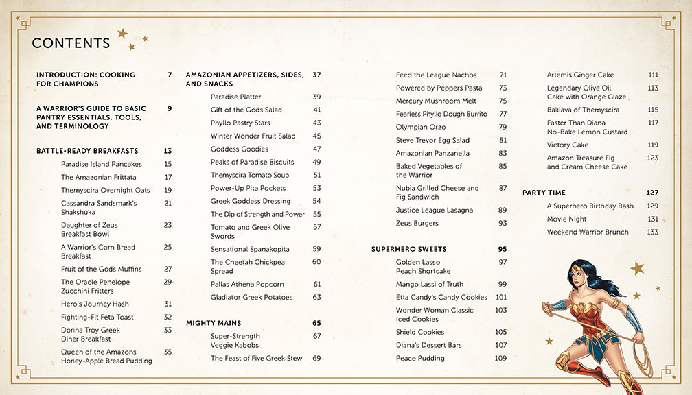 Wonder Woman: The Official Cookbook