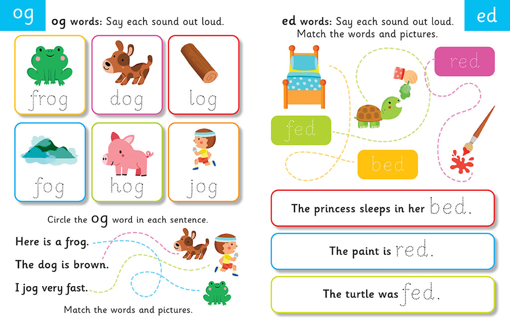 Let's Learn: Word Families (Write and Wipe)