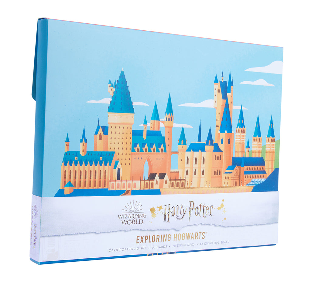 Harry Potter: Exploring Hogwarts Card Portfolio Set (Set of 20 Cards)