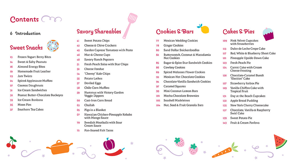 American Girl Sweet & Savory Treats Cookbook