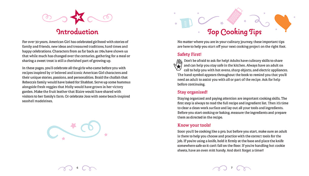 American Girl Sweet & Savory Treats Cookbook