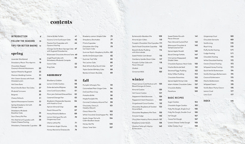 Baking for Every Season