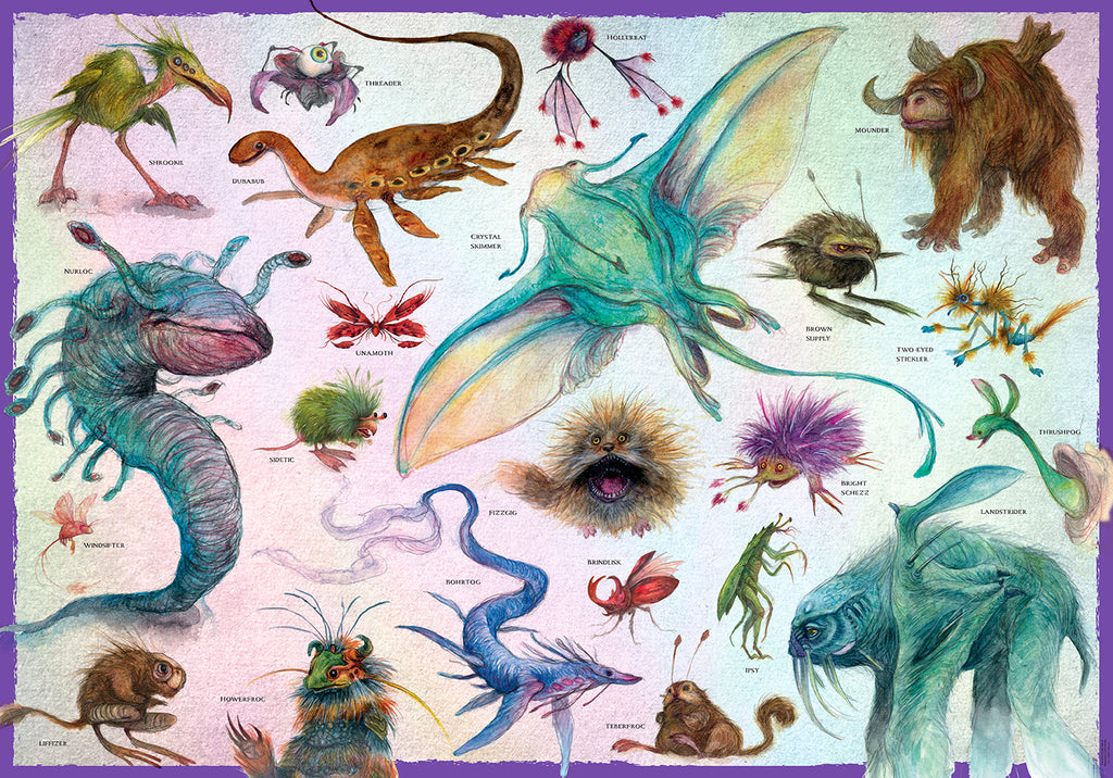 Jim Henson's The Dark Crystal Bestiary Puzzle and Book Set
