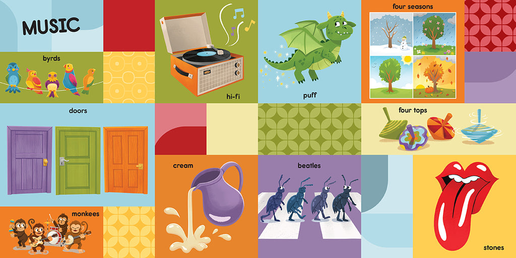 First 100 Words From the 60s