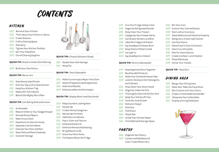 365 Quick & Easy Tips: Home Organization