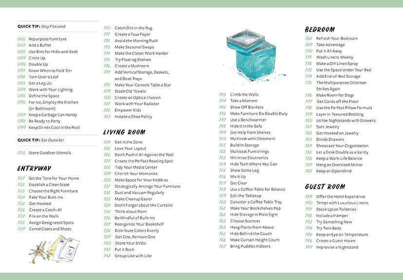 365 Quick & Easy Tips: Home Organization