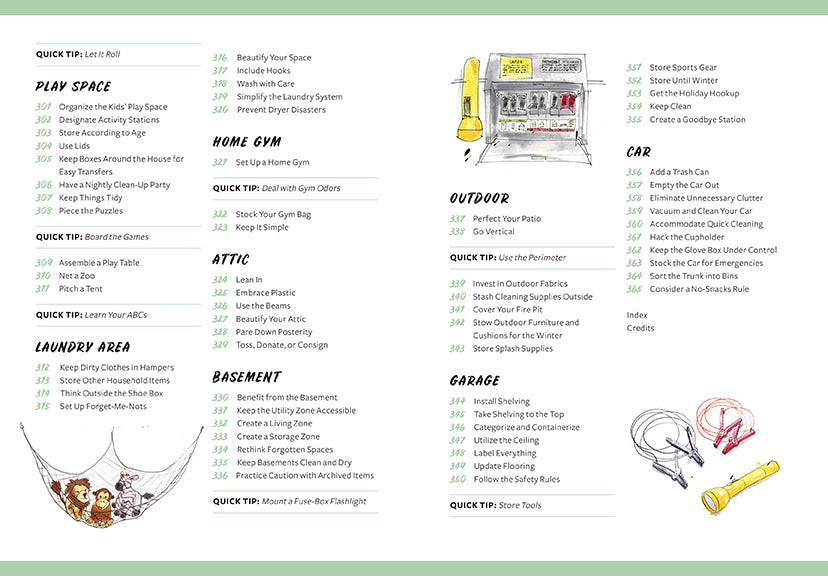 365 Quick & Easy Tips: Home Organization