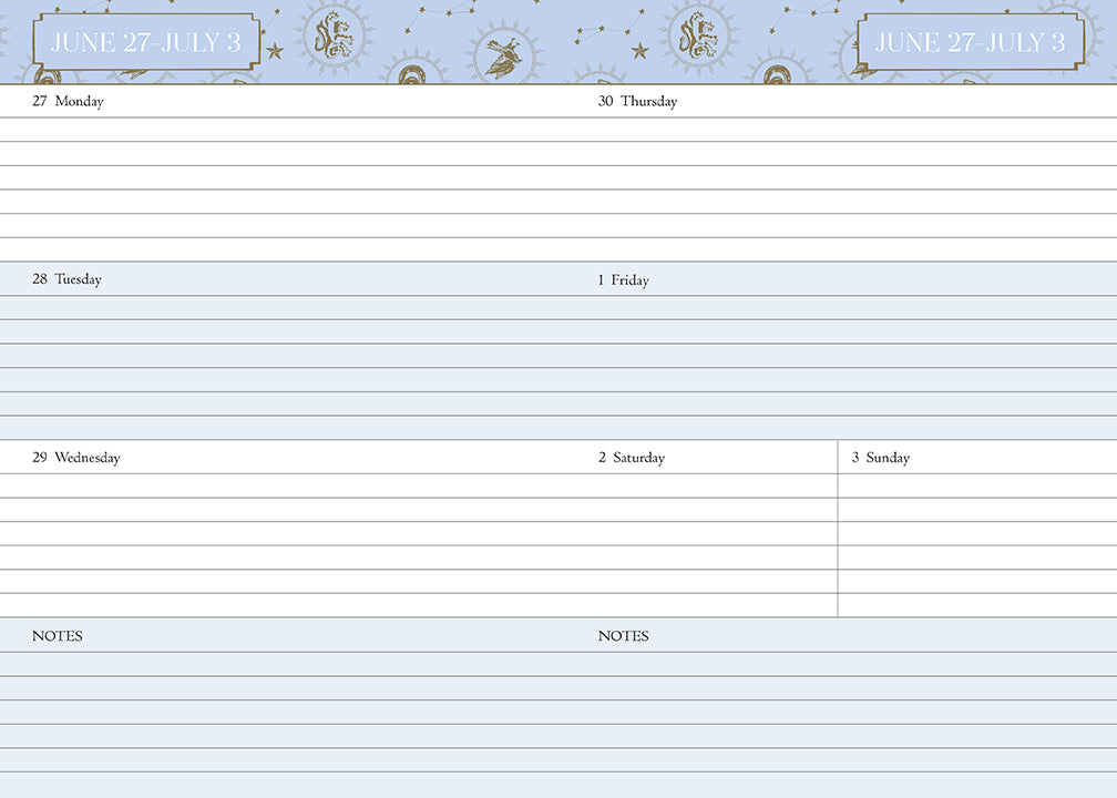 Harry Potter 2022-2023 Academic Year Planner