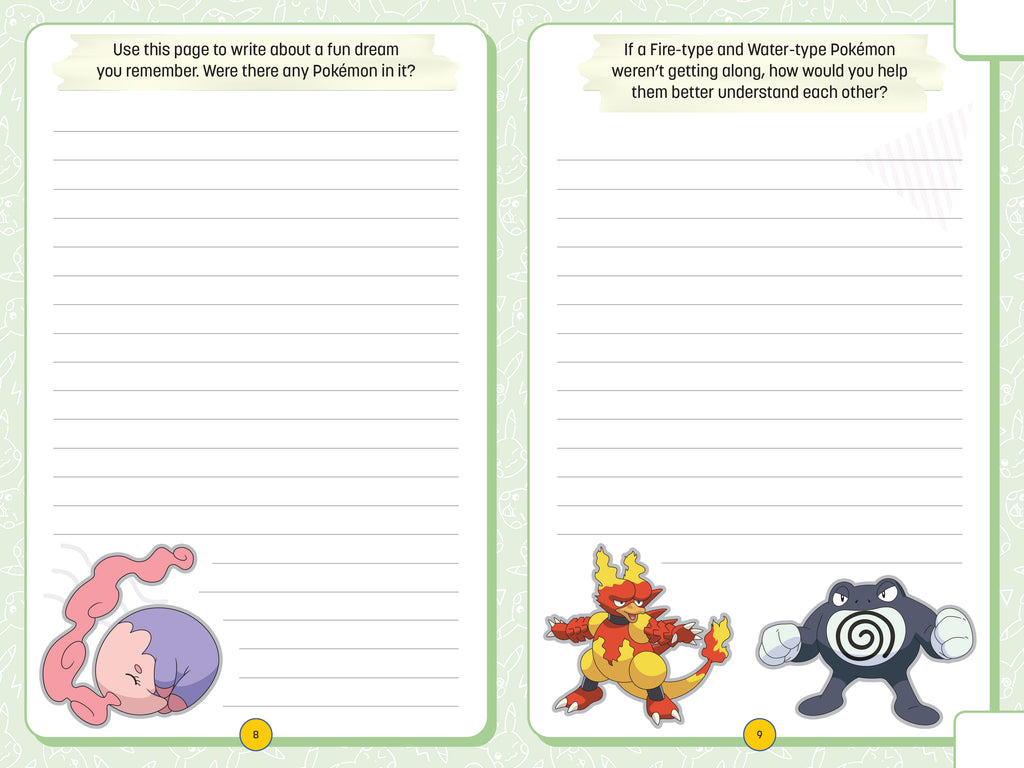 Pokemon: My Super Awesome Pokemon Journey Notebook