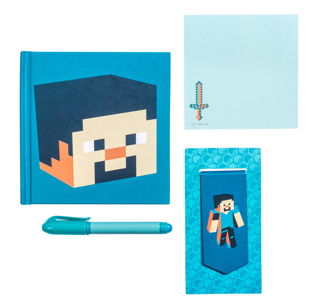 Minecraft: Steve Block Stationery Set