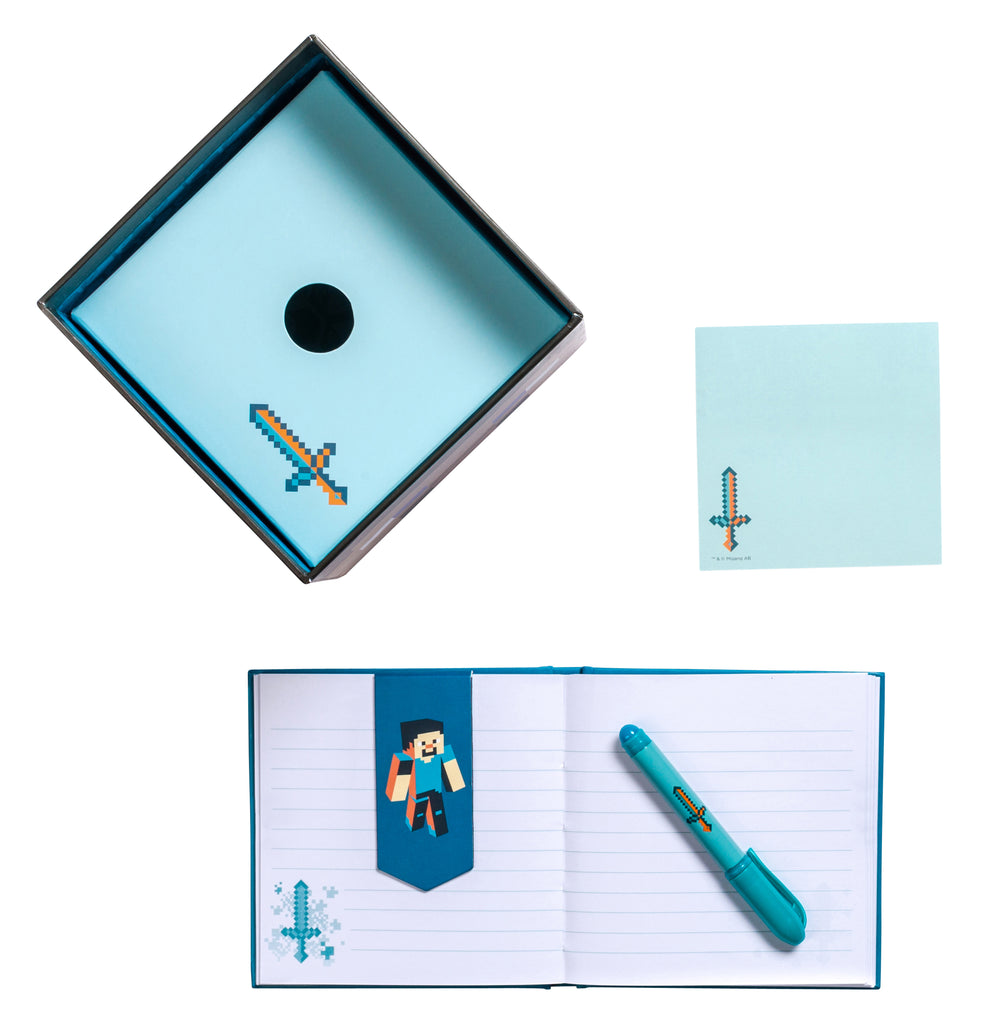 Minecraft: Steve Block Stationery Set