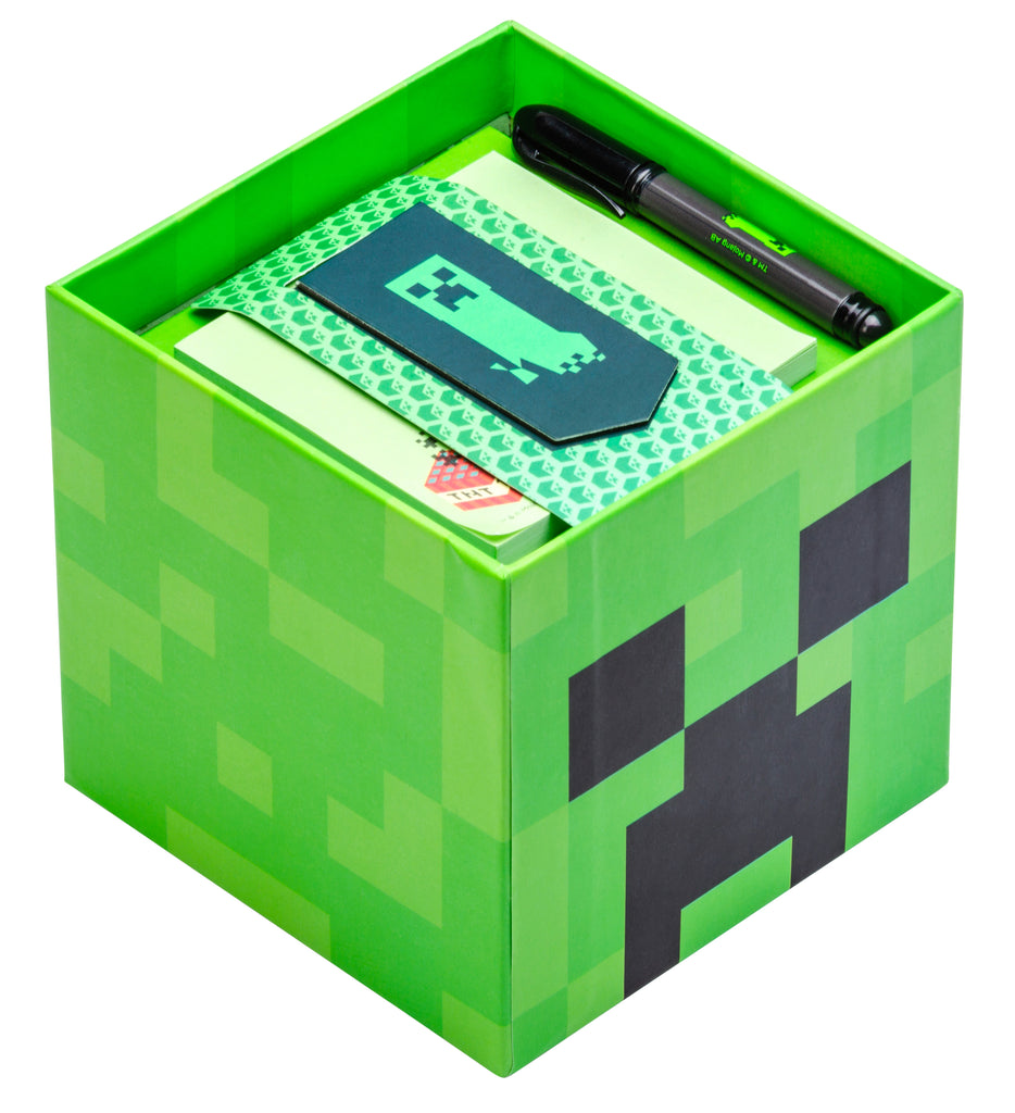 Minecraft: Creeper Block Stationery Set