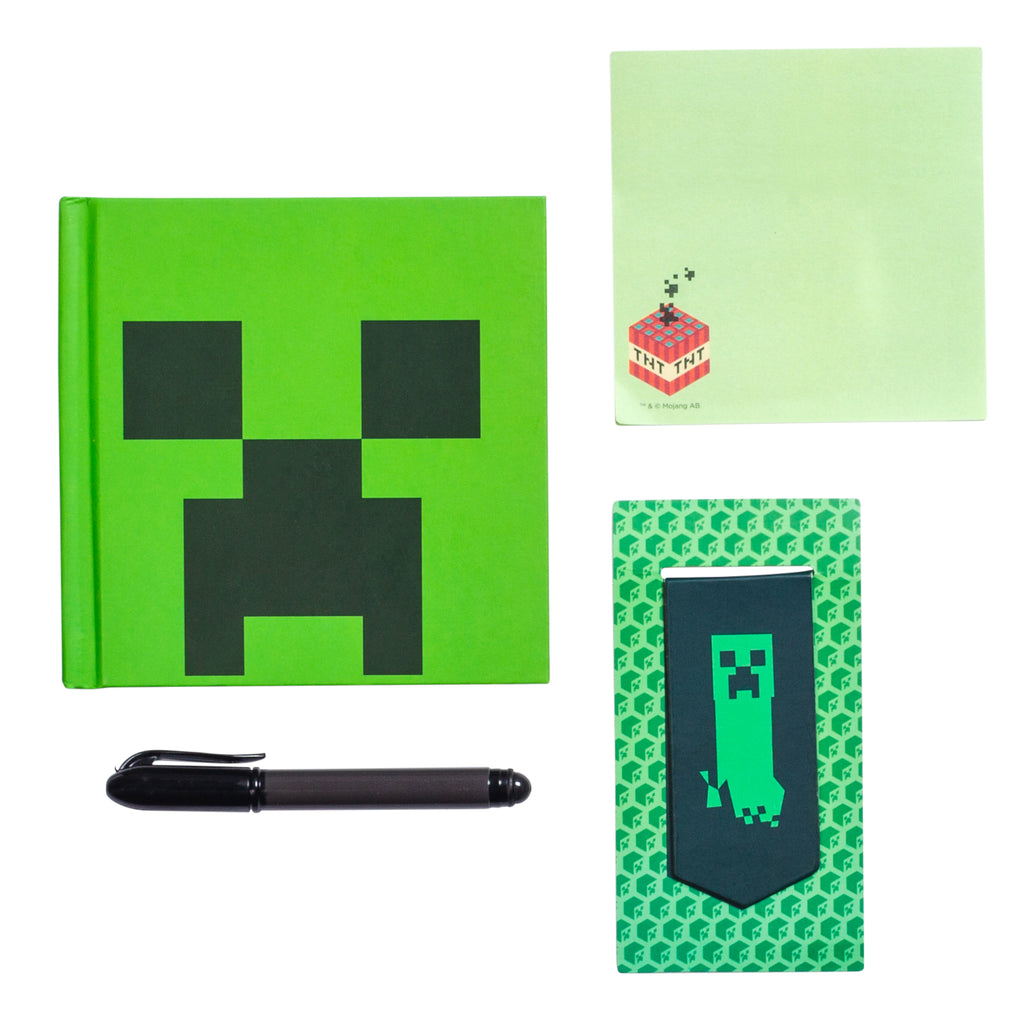 Minecraft: Creeper Block Stationery Set