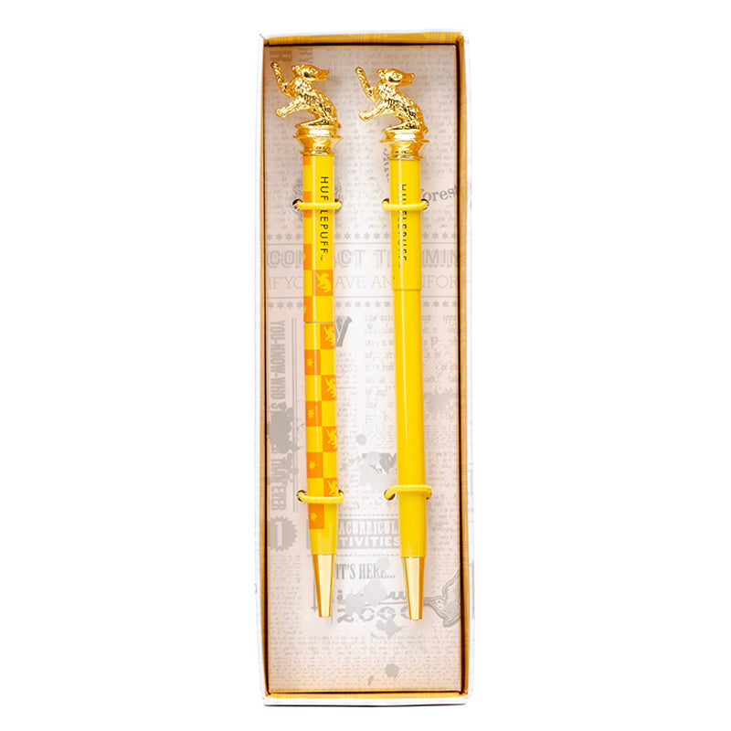 Harry Potter: Hufflepuff Pen and Pencil Set (Set of 2)