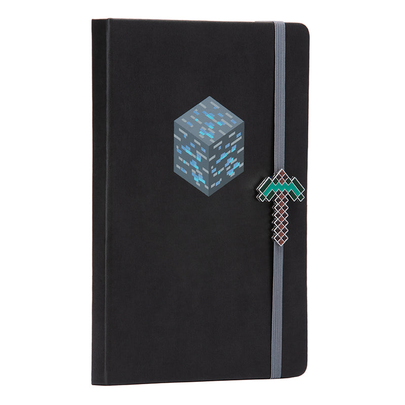 Minecraft: Diamond Ore Journal with Charm