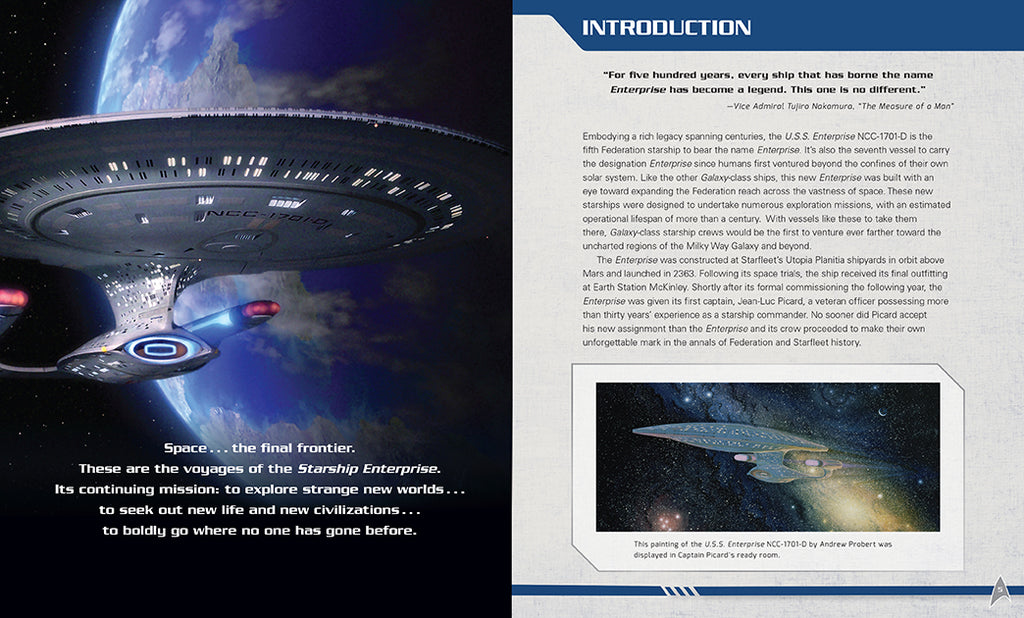 IncrediBuilds: Star Trek The Next Generation: U.S.S. Enterprise NCC-1701-D 3D Wood Model and Book